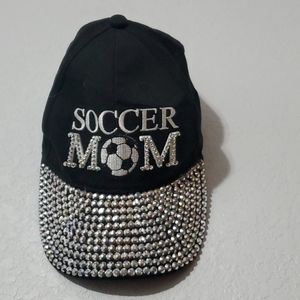 Bedazzled Soccer mom hat